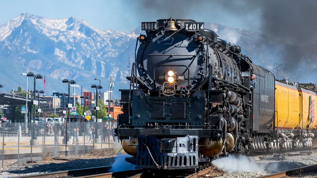 Missed Big Boy No. 4014 earlier this month? 'World's largest' steam train to make Utah encore