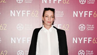 Uma Thurman reveals why she 'very nervous”'to meet the director of Oh, Canada!