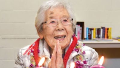 Tiene 110 años, es la mujer de origen japonés más longeva de EE.UU. y revela el alimento que no falta en su dieta