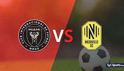 Inter Miami vs. Nashville SC en vivo: cómo llegan al partido