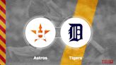 Astros vs. Tigers Predictions & Picks: Odds, Moneyline - June 16