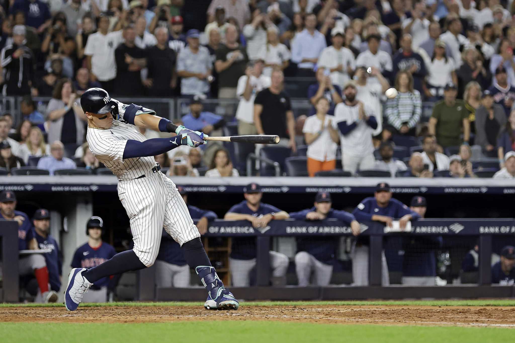 Aaron Judge ends longest HR drought of his career with a go-ahead grand slam for the Yankees