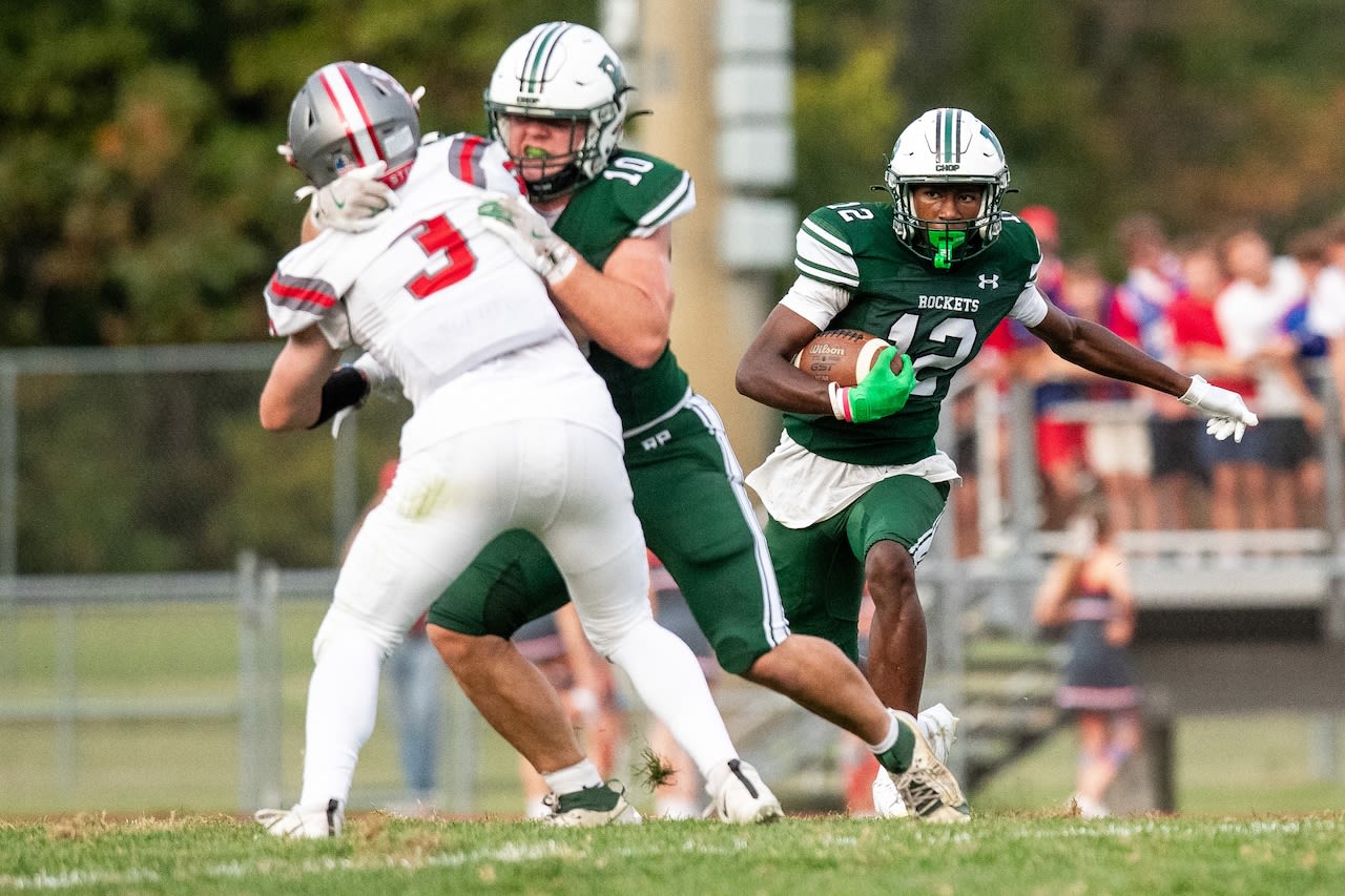 Muskegon-area high school football scoreboard for Sept. 13