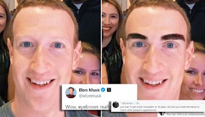 Elon Musk Makes Fun Of Mark Zuckerberg’s With ‘Eyebrows’ Meme; Netizens Don’t Find It Funny