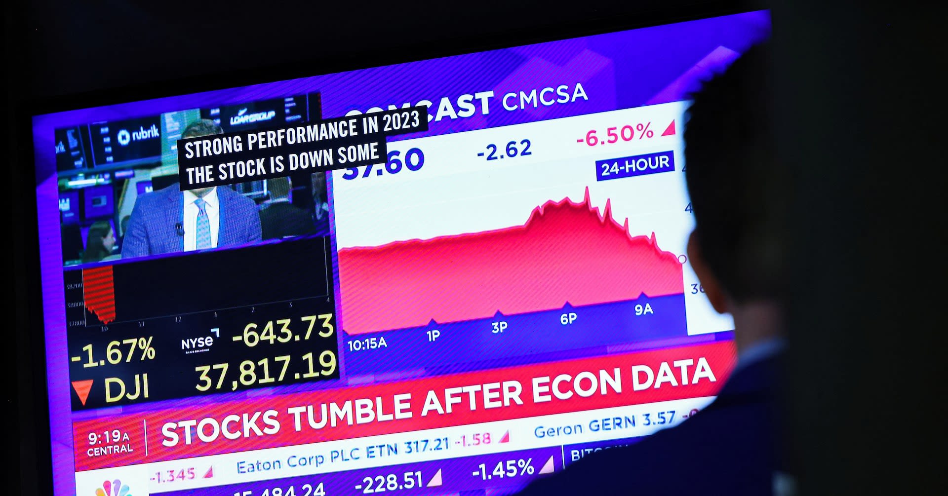 Tepid US data hits stocks, lifts Treasury yields to over 5-month high