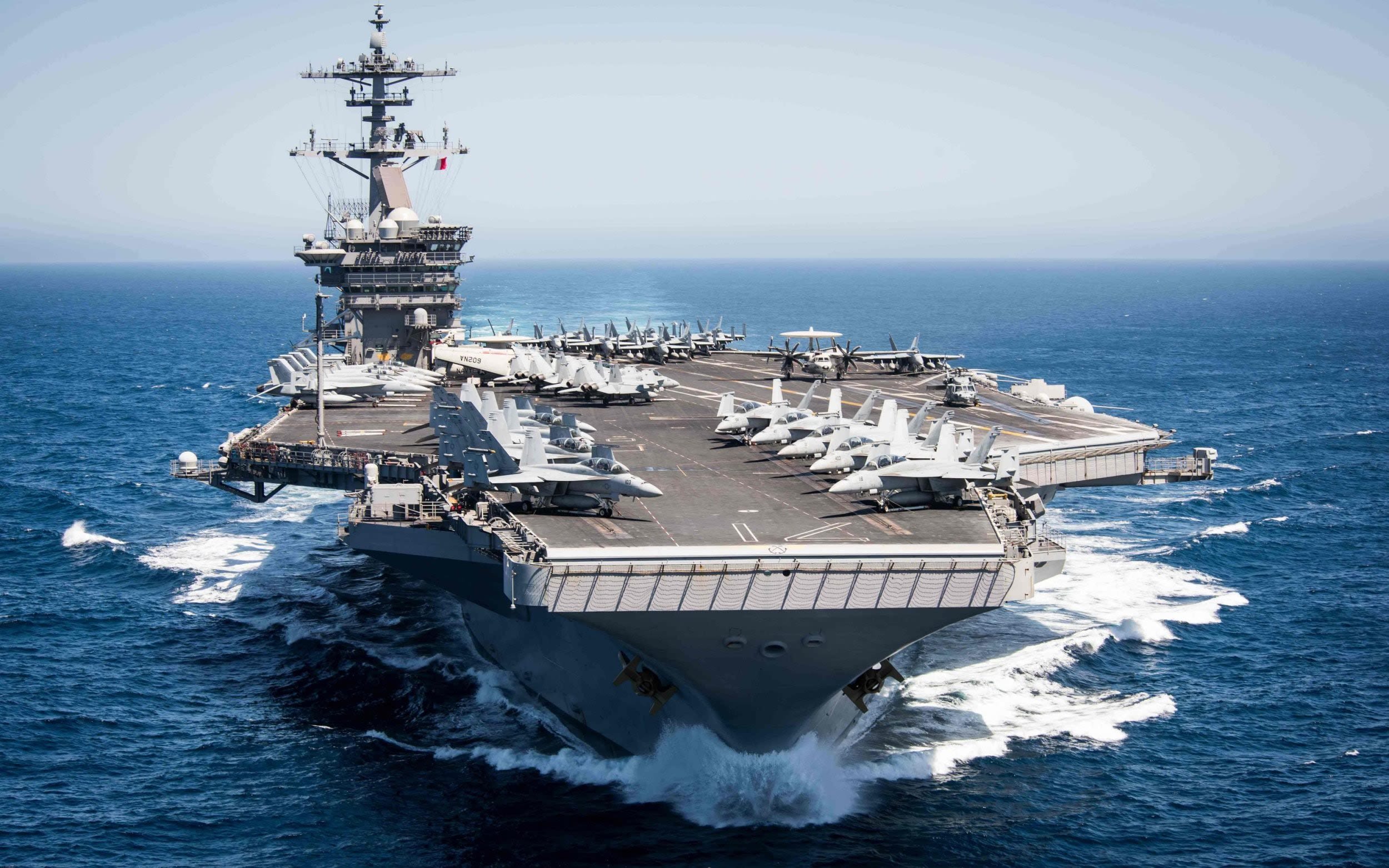 US sends aircraft carrier to South Korea