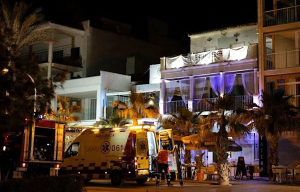 Four killed in restaurant collapse on Spanish holiday island