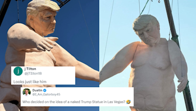 Donald Trump's Naked Statue Disappears As Mysteriously As It Appeared; Videos Go Viral