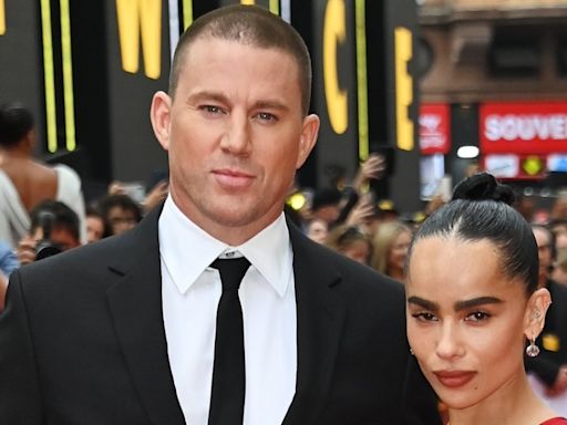 Channing Tatum Poses Shirtless in Romantic Zoe Kravitz Tribute