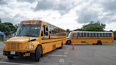 School bus, downtown building shot at with pellet gun. Police unsure if they're related