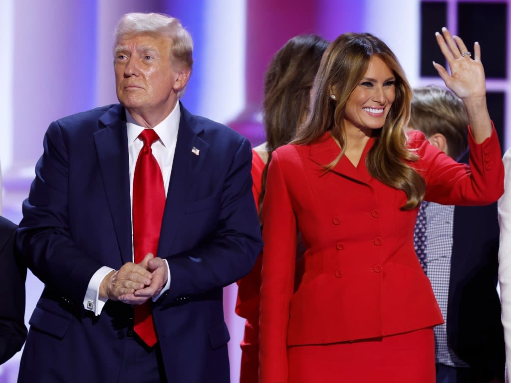 Melania Trump Wasn't the Only Family Member Who Made a Rare Appearance Supporting Donald Trump