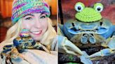 Crab Goes Viral for Surprising Behavior — She Eats Caviar, Wears Hats and Uses Sign Language (Exclusive)