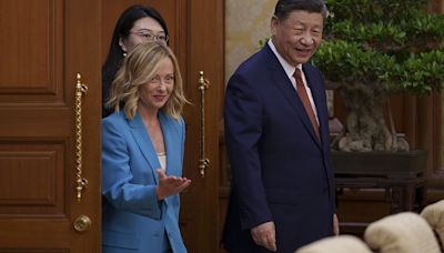 Italy and China agree to boost economic ties following Meloni-Xi meeting