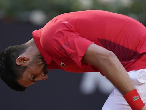 ¡¡Djokovic, agredido con un botellazo en la cabeza tras su victoria en Roma!!