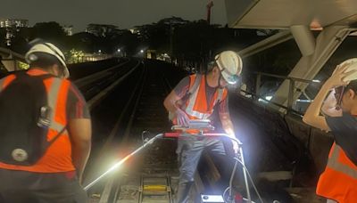 New cracks delay resumption of MRT services on East-West Line in Singapore to October 1