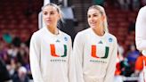 Hanna and Haley Cavinder say they're returning for one last season at Miami