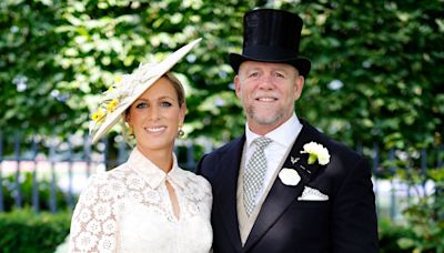 Zara and Mike Tindall's garden at Gatcombe Estate goes on as far as the eye can see