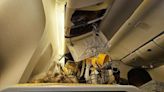 Atienden a más de 20 personas por lesiones en la columna por las turbulencias en el vuelo de Singapore Airlines