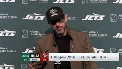 Rodgers reflects on Week 1 loss to 49ers in postgame press conference | 'NFL GameDay Final'