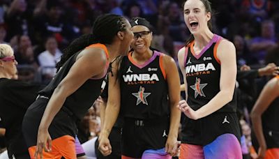 Arike Ogunbowale and Caitlin Clark lead WNBA All-Stars to 117-109 win over U.S. Olympic team