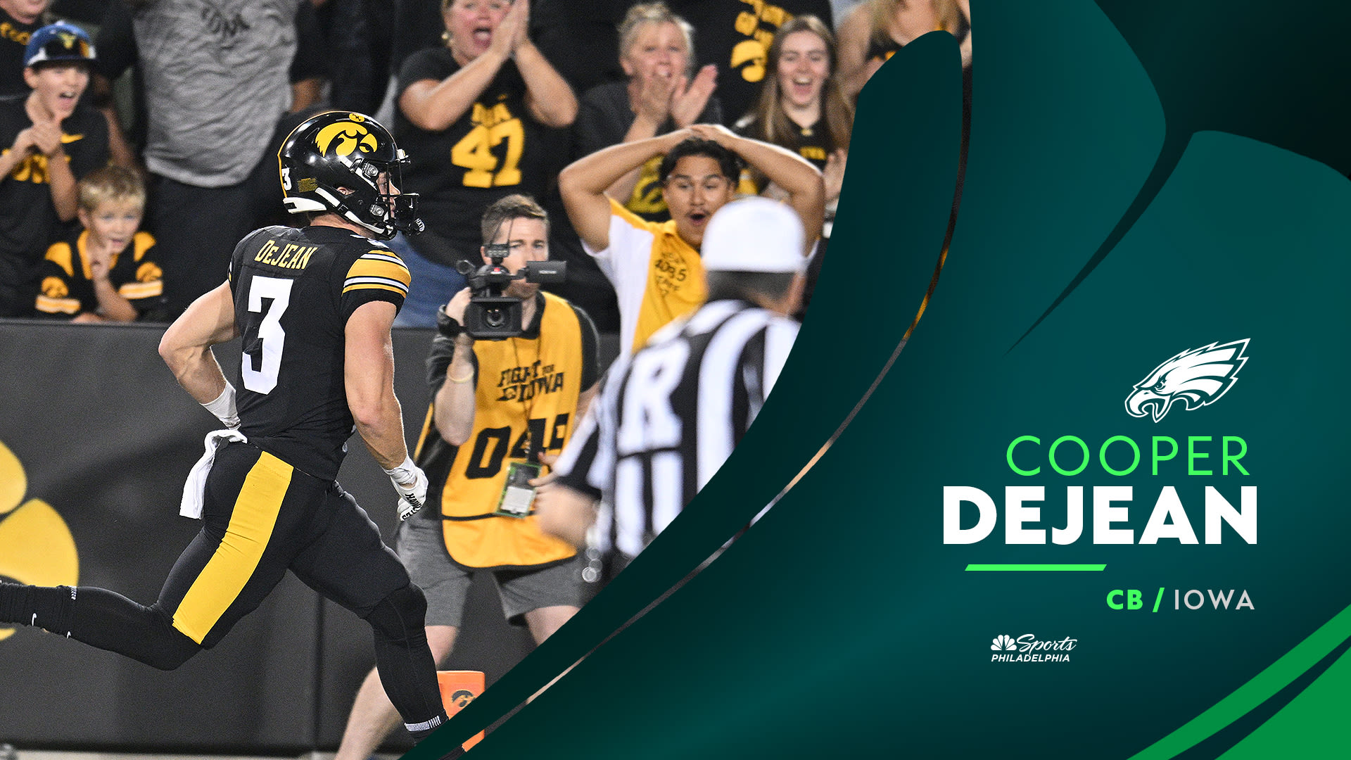 Another CB? Eagles move up in second round, draft Iowa's Cooper DeJean