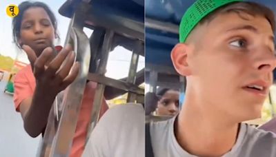 Viral Video: Foreigner Tourists Left Horrified After Homeless Kids Jump On Their Autorickshaw Demanding Money In New Delhi