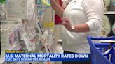 US maternal mortality rates fell in 2022, CDC says