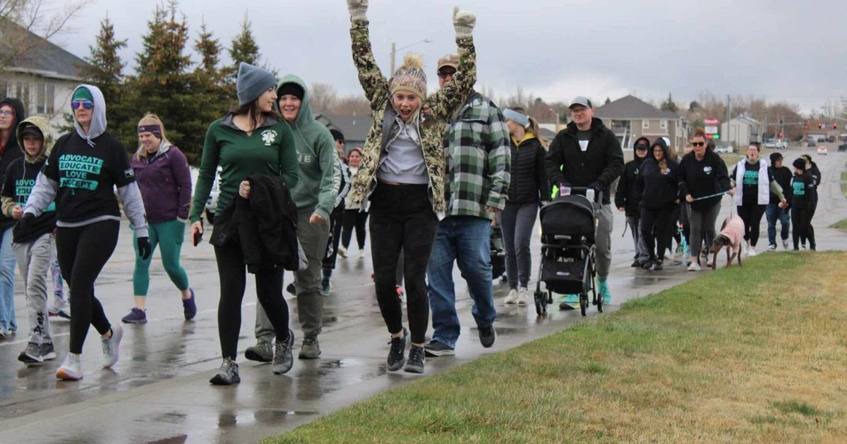 ‘They didn't choose to be victims’: Supporters brave the cold to spread awareness