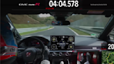 Watch Honda Civic Type R Bang and Bash its Way to Nürburgring Record