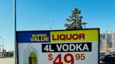 Service Alberta Minister takes aim at discounted 4-litre vodka jugs