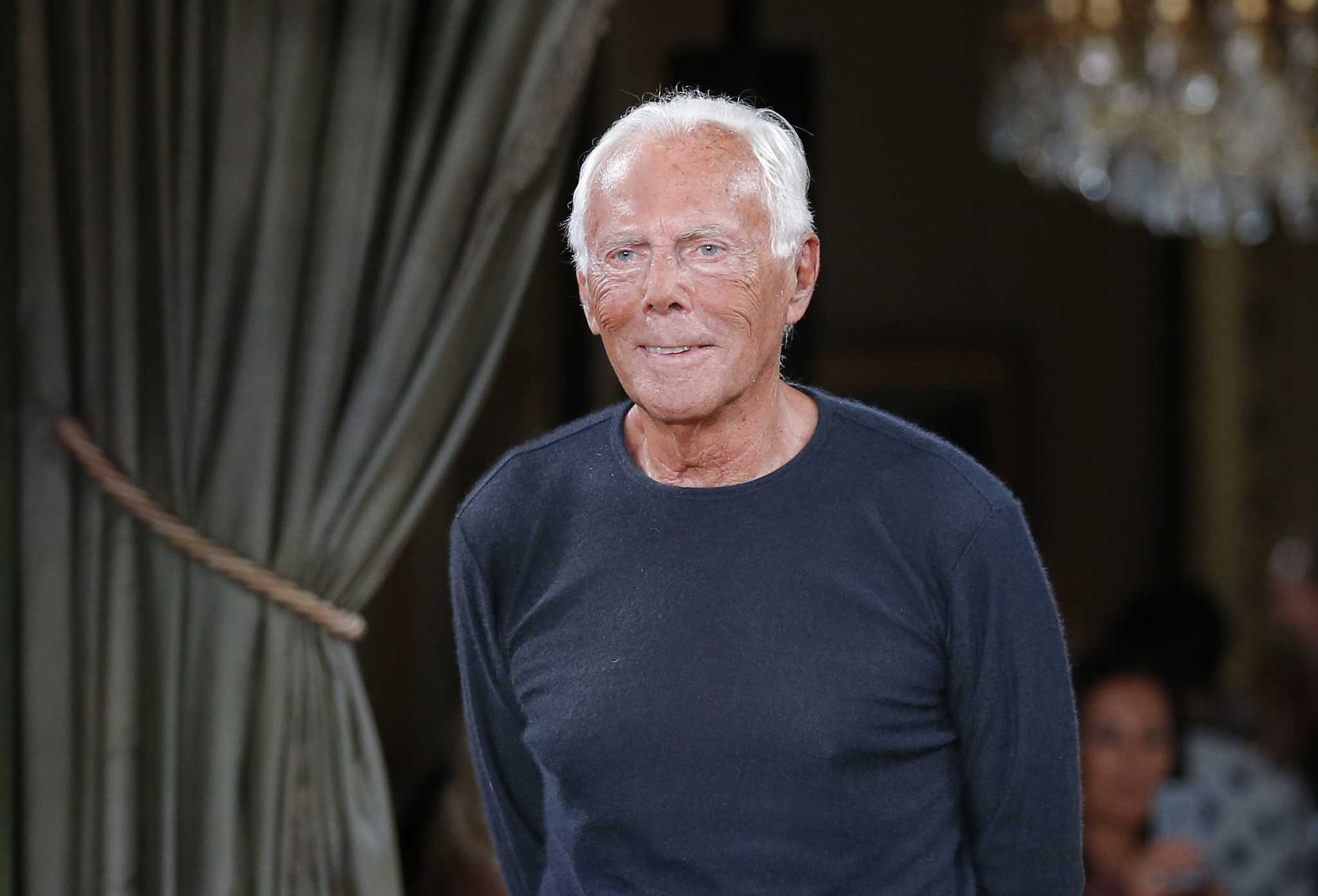 Milan fashion mainstay Giorgio Armani celebrates 90th birthday like any other day: at work