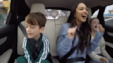 Olivia Rodrigo Surprises Jimmy Kimmel's Kids on the Drive to School as They Sing Along to Her Songs