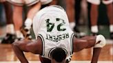 Story of MSU senior tradition of kissing the Spartan logo to air on BTN