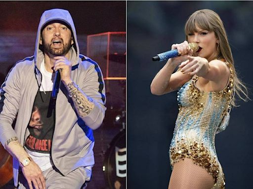 Eminem ends Taylor Swift’s record reign at number one