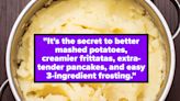 The Secret To Better Mashed Potatoes, How To Prevent White Gunk On Salmon, And 23 More Holiday Cooking Tips You Should...