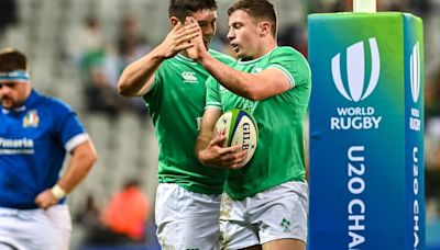 Ireland brace for Georgian power with seven changes for Under-20 clash