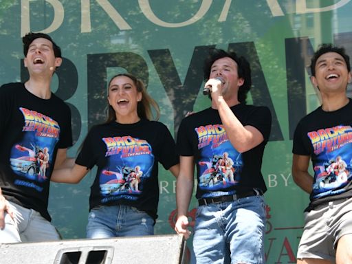 Photos: Casts of HELL'S KITCHEN, BACK TO THE FUTURE & More at Broadway in Bryant Park
