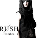 RUSH Hombre (韓國空運)正韓貨 前襟雙開燕尾下擺連帽長版背心-黑 (原價1980)