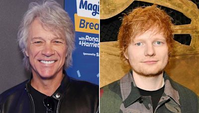 Jon Bon Jovi Feels Like the 'Ghost of Christmas Future' When Younger Stars Like Ed Sheeran Ask for Advice