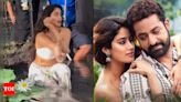 Janhvi Kapoor shares much-awaited BTS clip of 'Chuttamalle' song from Jr NTR's 'Devara - Part 1'; fans REACT - WATCH - Times of India