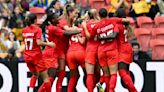 Olympic champion Canada beats Australia in women's soccer