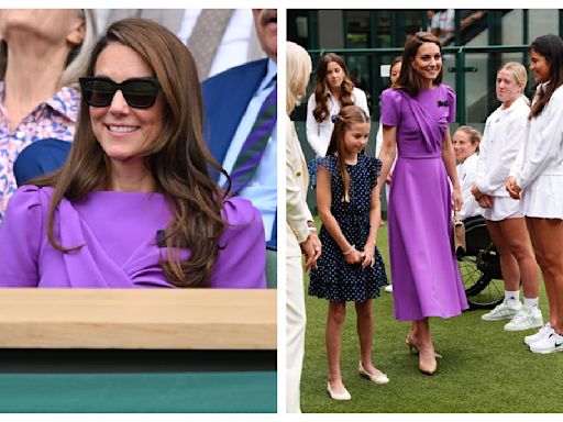 Kate Middleton and Princess Charlotte Are On Point at Wimbledon in Two of 2024’s Biggest Shoe Trends
