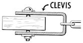Clevis fastener