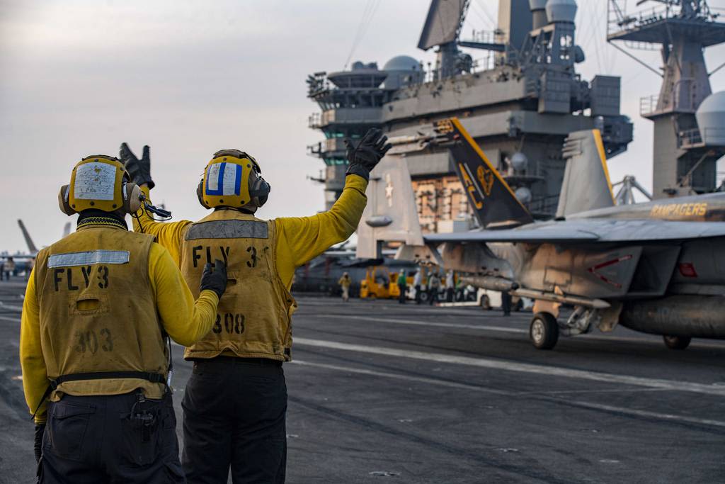 Eisenhower carrier strike group deployment extended