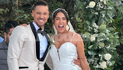 Melissa Paredes y Anthony Aranda se casaron: Así fue la romántica ceremonia