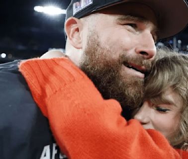 Watch: Travis Kelce Gets Teary-Eyed During Taylor Swift’s Surprise Songs Set at the Eras Tour in Amsterdam