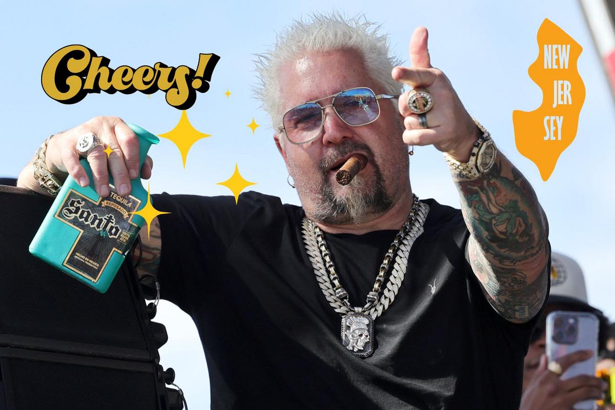 LOOK: Guy Fieri is BACK IN JERSEY next week! Here's where.