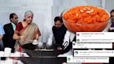 FM Sitharaman Serves Halwa To Ministry Staff Ahead Of Budget 2024; The Internet Erupts In Memes