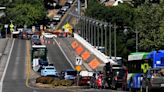 Drivers caught in gridlock traffic on Harrison Avenue, Olympic Way Thursday. Here’s why