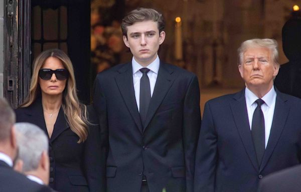 When Barron Trump starts college in fall 2024, will Melania Trump follow him?